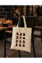 Halloween, Halloween Themed, Raw Cloth Bag, Sublimation Printing, Shoulder Bag, Shopping Bag - 3