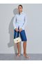 Multi-Color Striped Long Sleeves Oversized Casual Shirt - 2