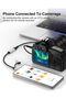 محول USB-C/Lightning إلى USB 3.0 ثنائي الوظيفة، كابل محول OTG من النوع C، نقل بيانات عالي السرعة 5 جيجابت في الثانية - 6