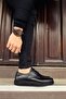 Ch003 - Dst Classica Pelle Di Cuoio Men's Shoes Black - 3