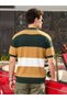 Men Multi-Color Block Knit Relaxed Fit Polo T-Shirt - 5