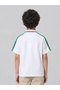 Boys Off White KSA National Day Print Contrast Trims Shirt - 5