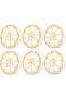 Motion Sensor Lights Indoor: 6 Pack Rechargeable Night Light Stick on Wall - Cordless Magnet