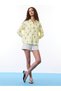 White Long Sleeve Regular Fit Graphic Shirt - 3