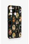 Tecno Spark 8C Compatible Vintage Cat Portraits Patterned Silicone Case - 4