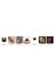 Multicolor mandala chunky copper ring, adjustable - 2