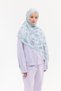 Watercolor Pattern Kraş Shawl - Mint - 4
