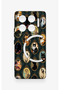 Infinix Gt 20 Pro Compatible Vintage Cat Portraits Patterned Silicone Case - 3