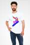 Snowboarding Printed Unisex White T-Shirt - Tshirt - 2