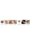 Black and White Ethnic Pattern Thick Copper Ring, Hand-Embroidered Adjustable Model - 2