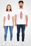 Surf Printed Unisex White T-Shirt - Tshirt - 4
