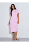 Pack of 2 - Multi-Color Star and Moon Print Short Sleeves Midi Nightdress - 6
