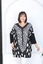 Women's Lycra Viscose V-Neck Plus Size Tunic