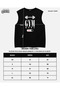 Gym Mode on Printed Relaxed Fit Sleeveless Sports T-Shirt - 3