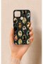 Realme C25 Compatible Vintage Cat Portraits Patterned Silicone Case