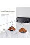 Retractable Clothesline Heavy Duty Clothes Drying Laundry Line Indoor Outdoor Wall Mounted Clothes Dryer Rope Clothing Retracting Adjustable Stainless Steel Line (Black 13.8 ft) - 4