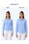Emerald Chic Long Sleeve Slim Fit Shirt - 6