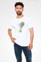 Tennis Printed Unisex White T-Shirt - Tshirt - 2