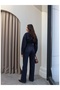 Waist-Tied Denim Jacket Set - 6