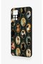 Redmi Note 11 Pro 4g Compatible Vintage Cat Portraits Patterned Silicone Case - 4