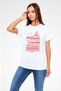 Sailing Printed Unisex White T-Shirt - Tshirt - 3