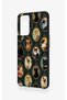 Oppo A16 Compatible Vintage Cat Portraits Patterned Silicone Case - 4