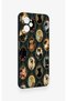 Casper Via X30 Compatible Vintage Cat Portraits Patterned Silicone Case - 3