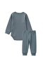 Basic Seasonal Bodysuit Set 0-3 Years Old Green - 2