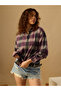 Burgundy Plaid Regular Fit Shirt - 4