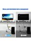 110 PCS Reusable Cable Ties, 20 cm Hook Loop Straps Use, Cord Organizer Ties, Home Office Ele - 3