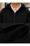 Boy's Tracksuit Set Black |   Hooded Zipper Tracksuit Set for School |   Children's Sports Set, Casual and Stylish Combination - 6