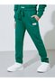 Boys Dark Green Graphic Print Hoodie and Joggers Set - 4