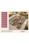 Sdt Crane Bird Patterned Woven Base Decorative Carpet Sdtamour4144 - 3