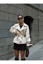Cross-Closure Belted Trench Jacket - 5
