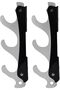 Horizontal Lightsaber Holder Wall Mount, Acrylic Light Saber Wall Display Rack, 3 Layer Lightsaber W