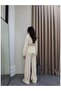 Belted Knitwear Cardigan Trouser Set - 5