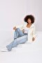 Women's Oversize Stand Collar Buttoned Pocket Short Cashmere Coat - 6