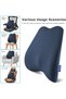 Lumbar Support Pillow Blue, Breathable Mesh Back Cushion - 5