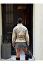 Studded Belted Zippered Trench Jacket - 3