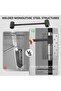 2 Pack Door Hinge Adjustment Tools, Integral Steel Construction Double-ended Hinge Bender Repair Wre - 2