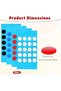 80PCS Dot Mouses Skates, Self-Adhesive Replacement Mouse Feet, Ultra-Smooth Mouse Skates for Any Mou - 2
