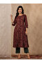 Multi-Color Printed Kurta and Pants Set with Dupatta - 5