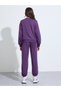 Teen Girls Purple Graphic Print Sweatshirt and Joggers Set - 7