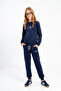 Girl's 2 Thread Tracksuit Set 12774Smp