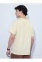 Men Yellow Harry Potter Birthday Cake Graphic Round Neck T-Shirt - 5
