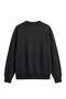 Black Coat Teddy Printed Sweatshirt - 3