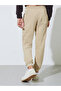 Teen Boys Embroidered Pocket Details Cuffed Joggers - 4