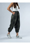 Plaid Green Women's Sports Shalwar Coc3328 - 4
