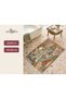 Sdt Crane Bird Patterned Woven Base Decorative Carpet Sdtamour4143 - 6