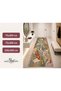 Sdt Crane Bird Patterned Woven Base Decorative Carpet Sdtamour4143 - 5